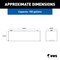 Uws 100-Gallon Rectangle Steel Transfer Tank, ST-100-RT-MB ST-100-RT-MB - alternate 3